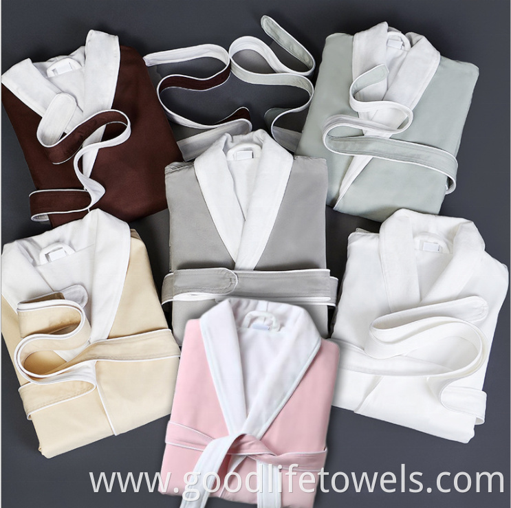 Custom Luxury Bath Robe Bathrobe